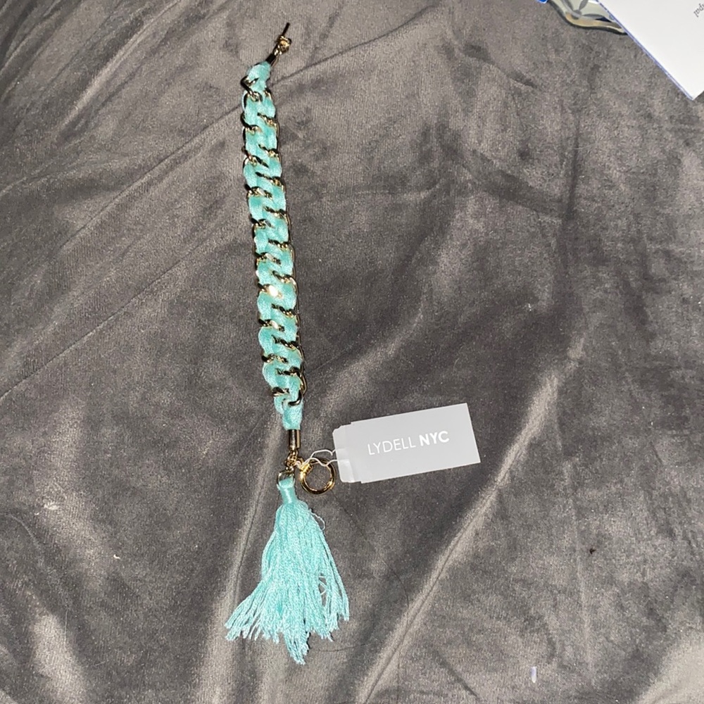 Lydell NYC bracelet gold chain
